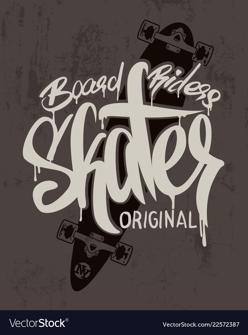 skate board lettering t shirt graphics design lettering t shirt