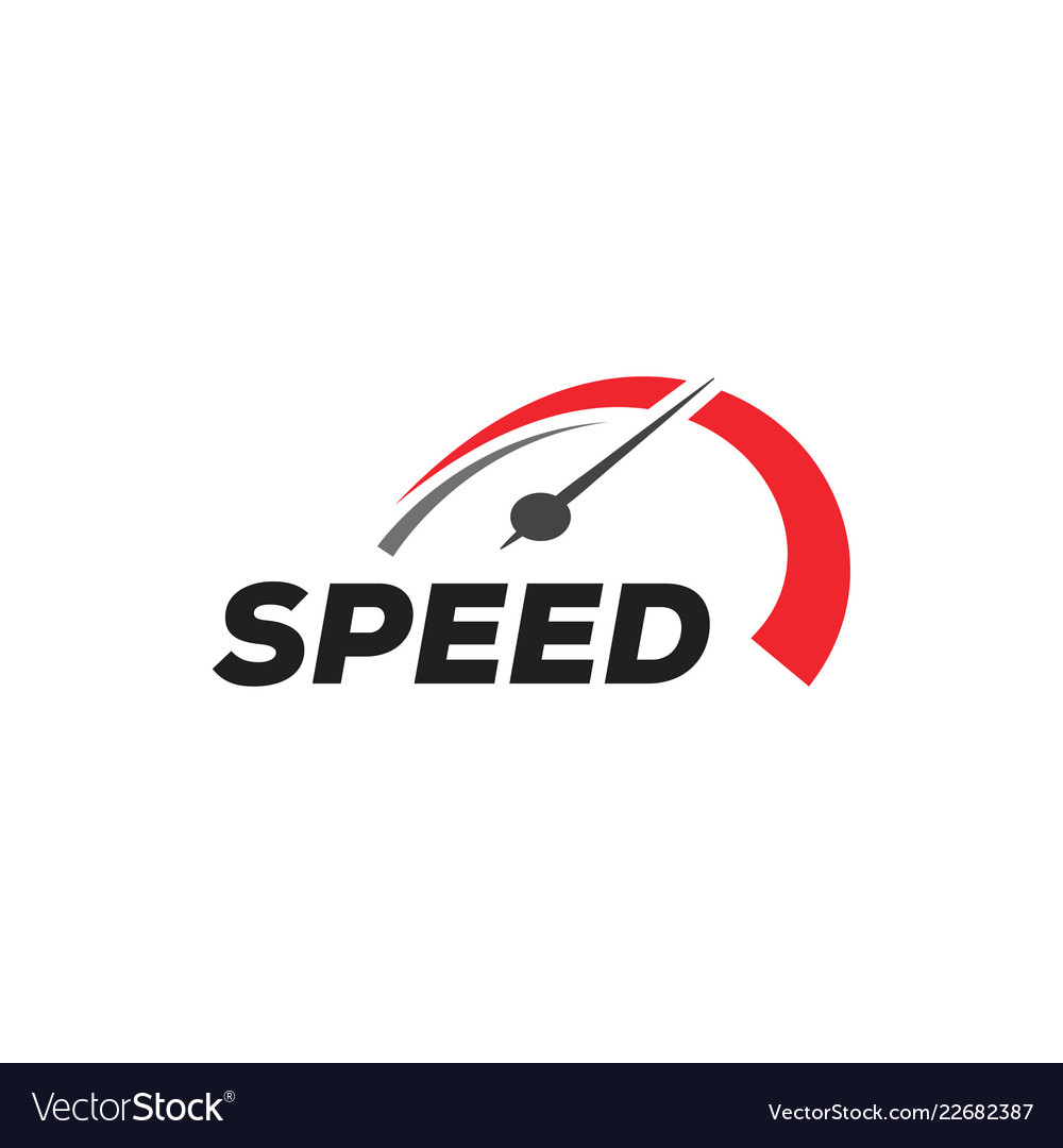 Speedometer automotive graphic design template Vector Image