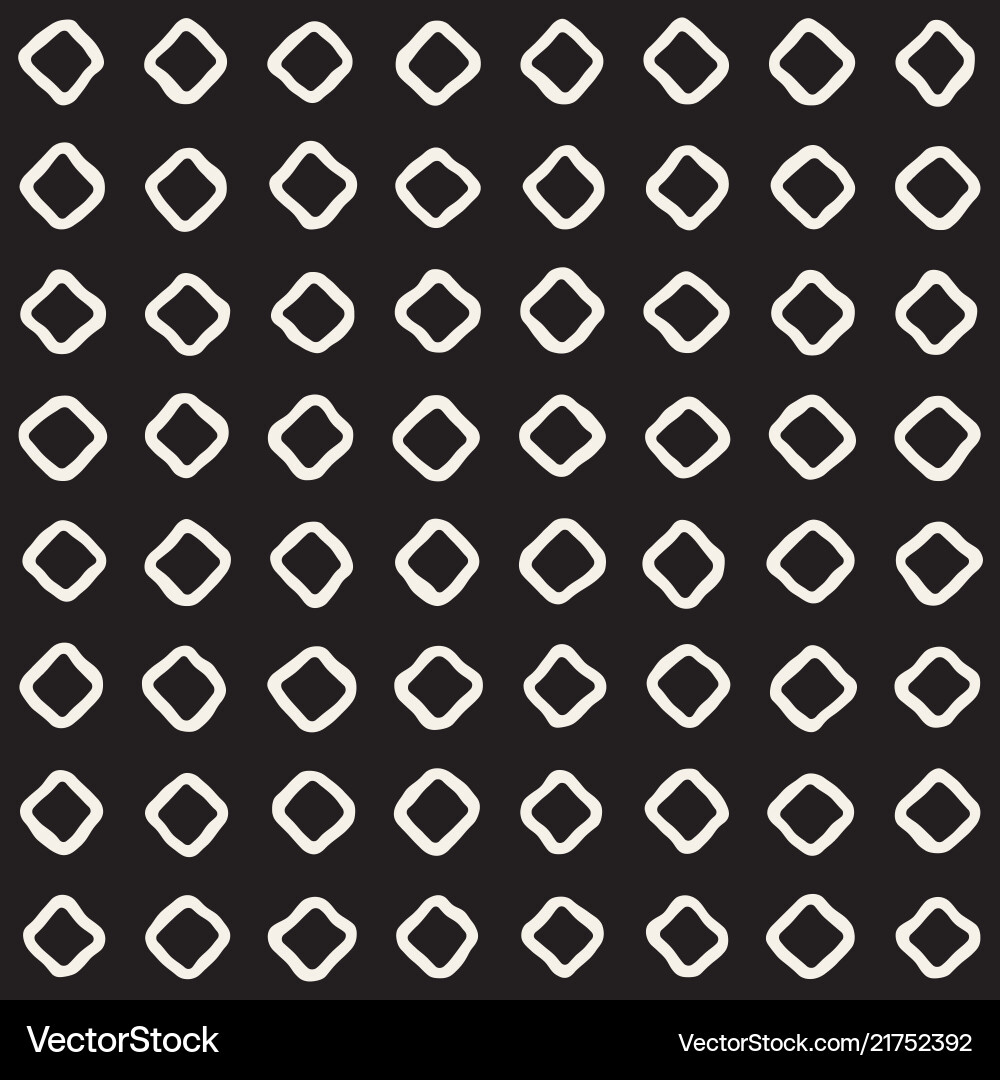 Hand drawn seamless pattern abstract geometric Vector Image