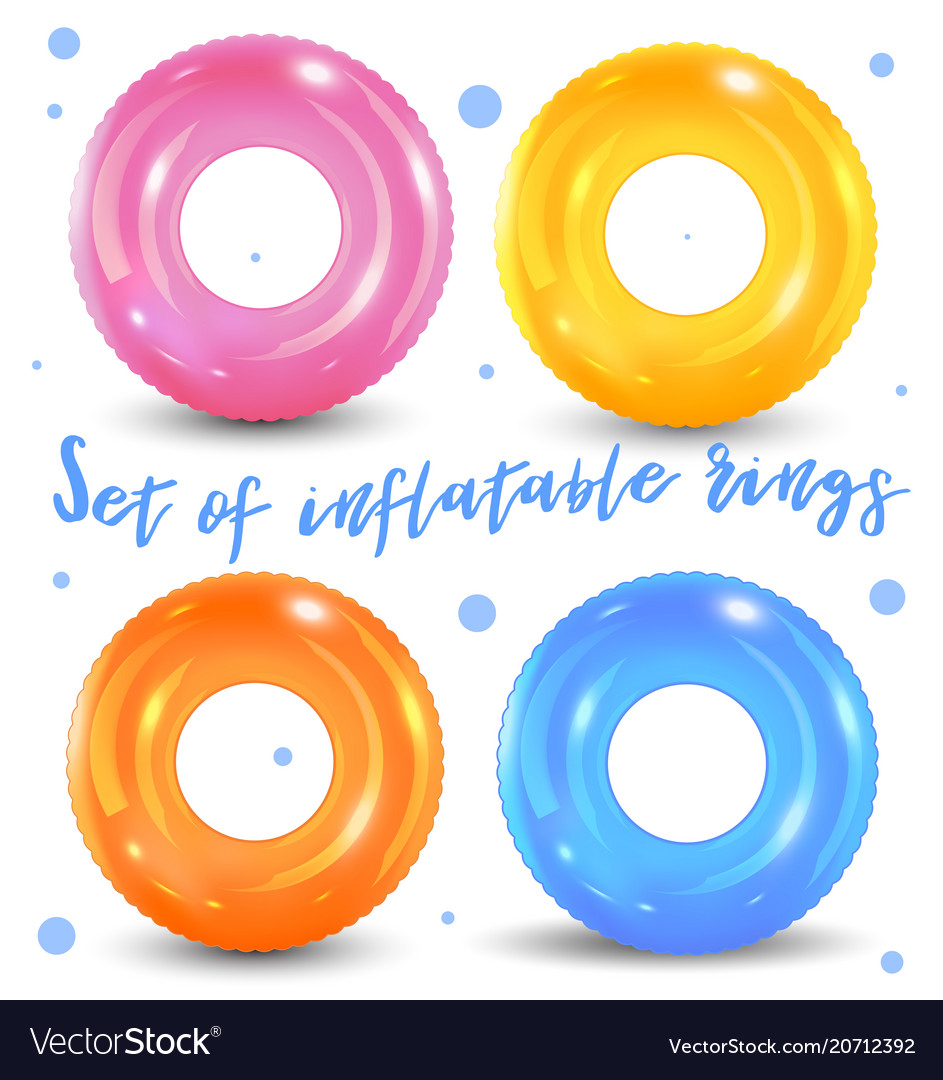 novelty swimming rubber rings