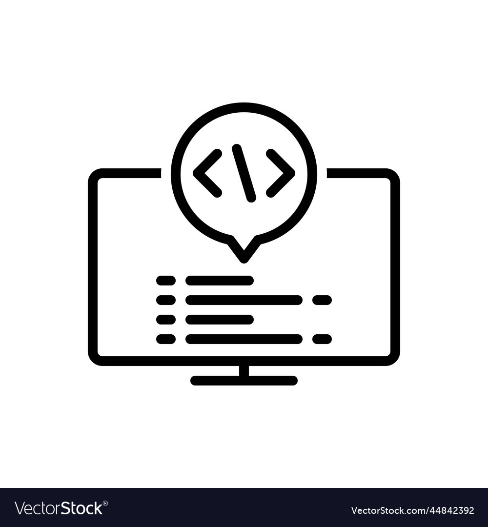 Syntax Royalty Free Vector Image - VectorStock