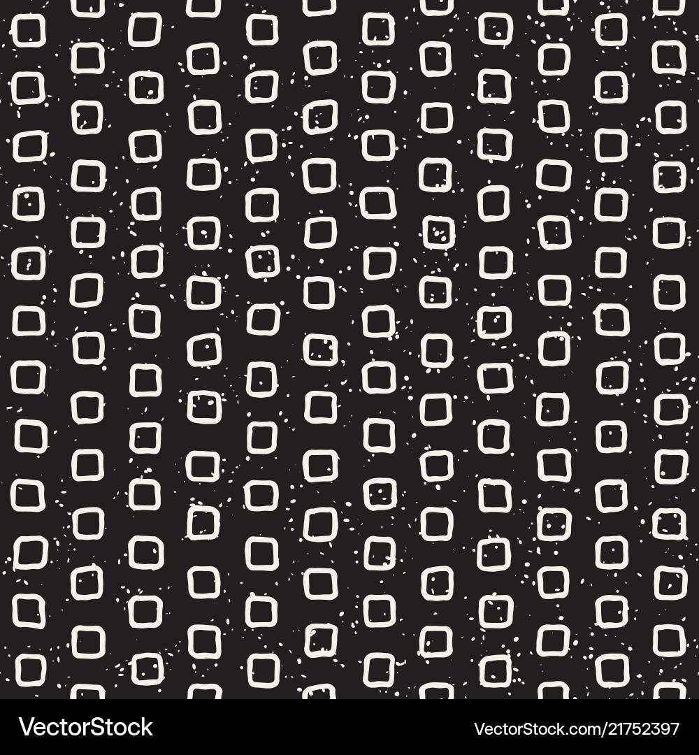 Hand drawn seamless pattern abstract geometric Vector Image
