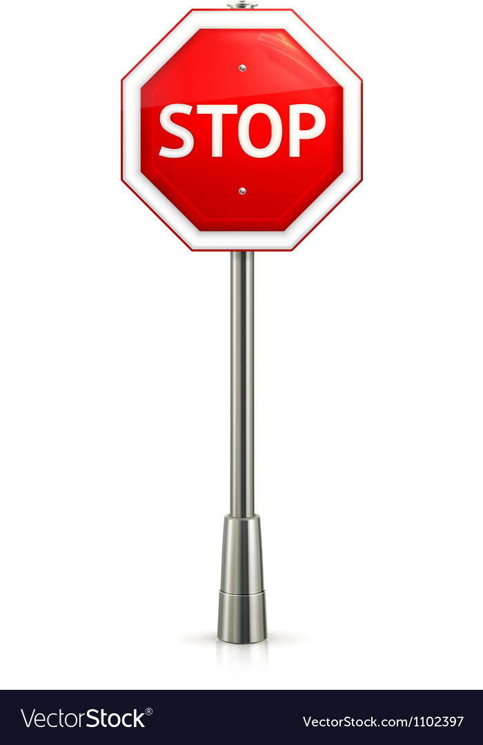 Stop time Royalty Free Vector Image - VectorStock