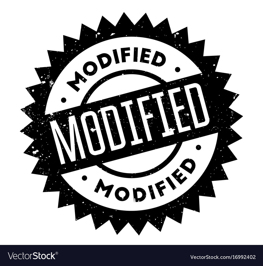 Modified rubber stamp Royalty Free Vector Image