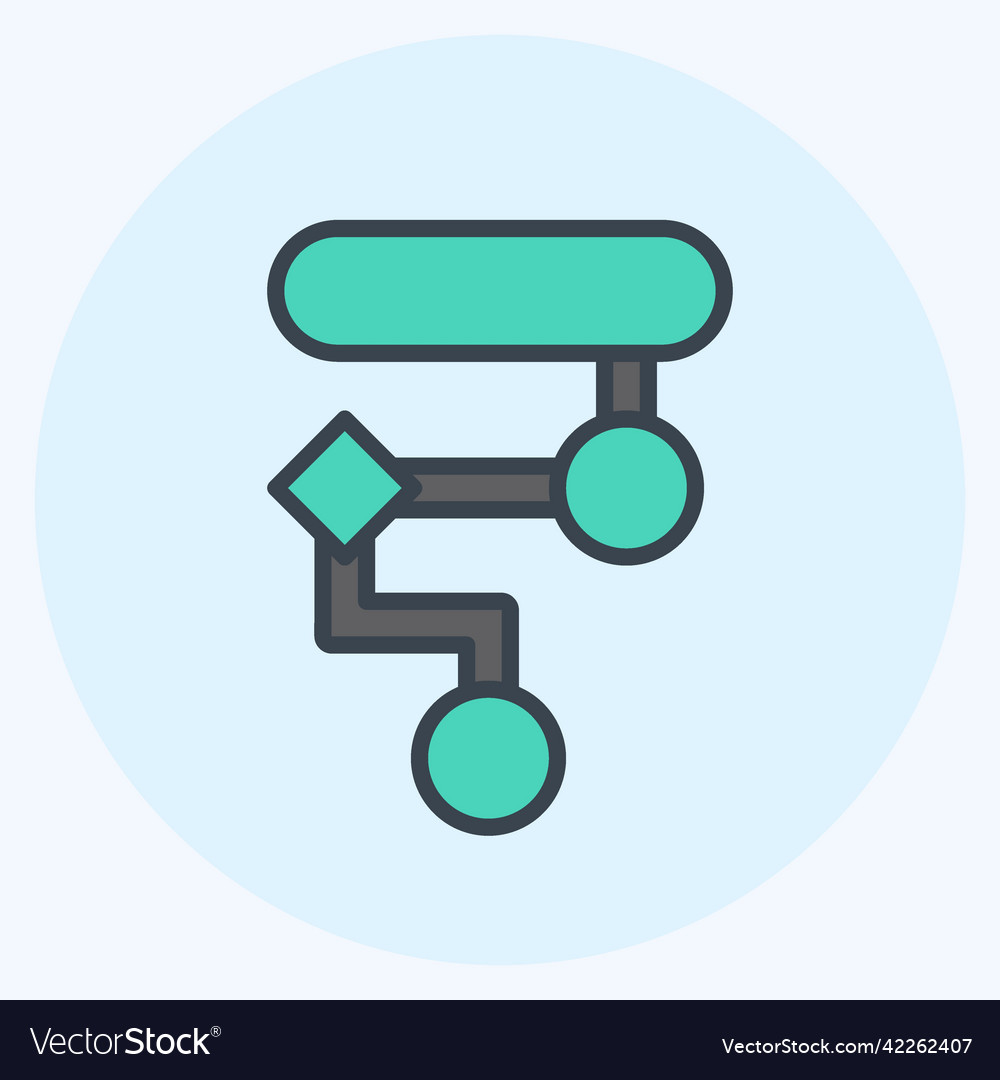 icon-design-algorithm-suitable-for-data-analytics-vector-image