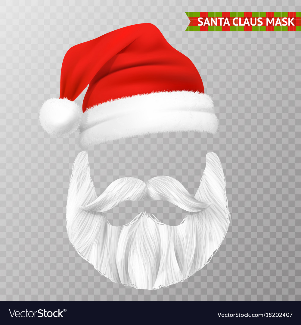 transparent santa hat