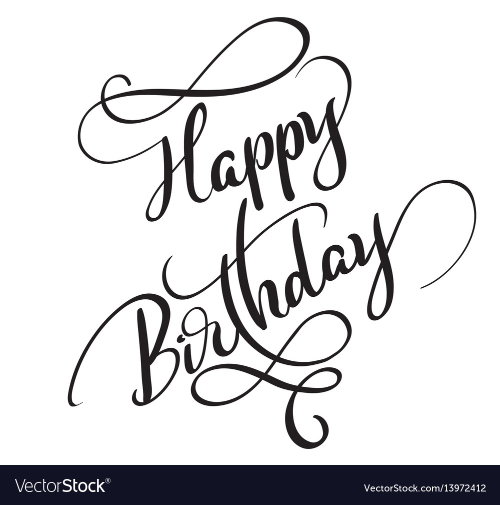 Premium Vector  Happy birthday vector quote. happy birthday wishes cute  greeting card template. isolated design