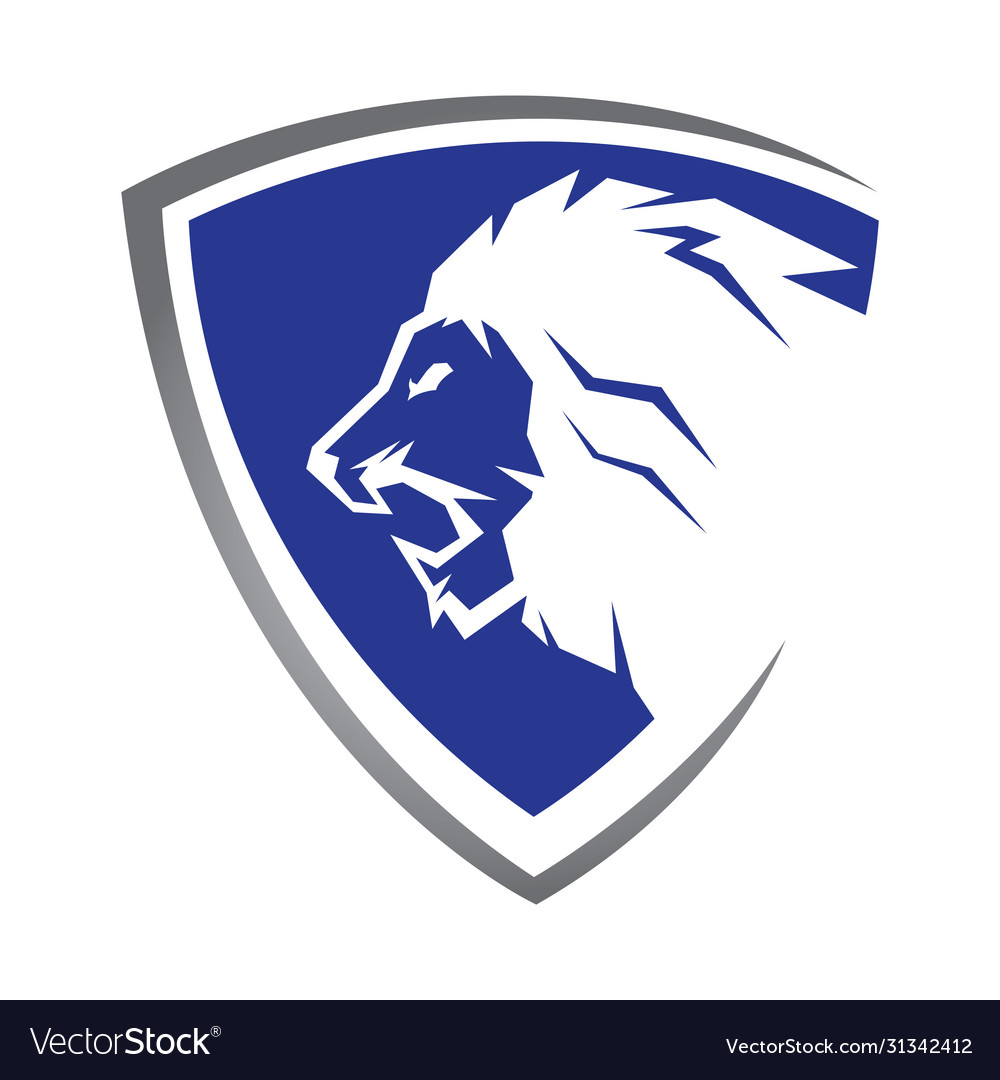 Lion king logo Royalty Free Vector Image - VectorStock