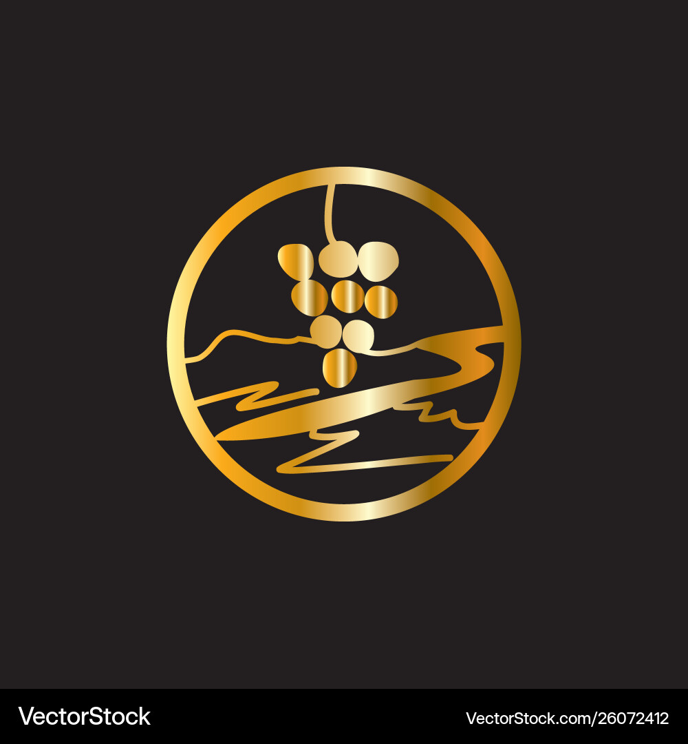 Wine label design element Royalty Free Vector Image