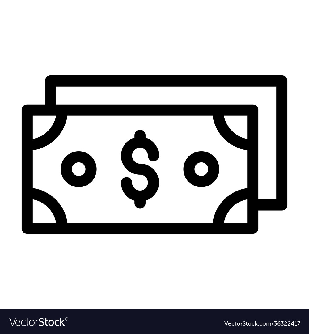 Banknotes Royalty Free Vector Image - VectorStock