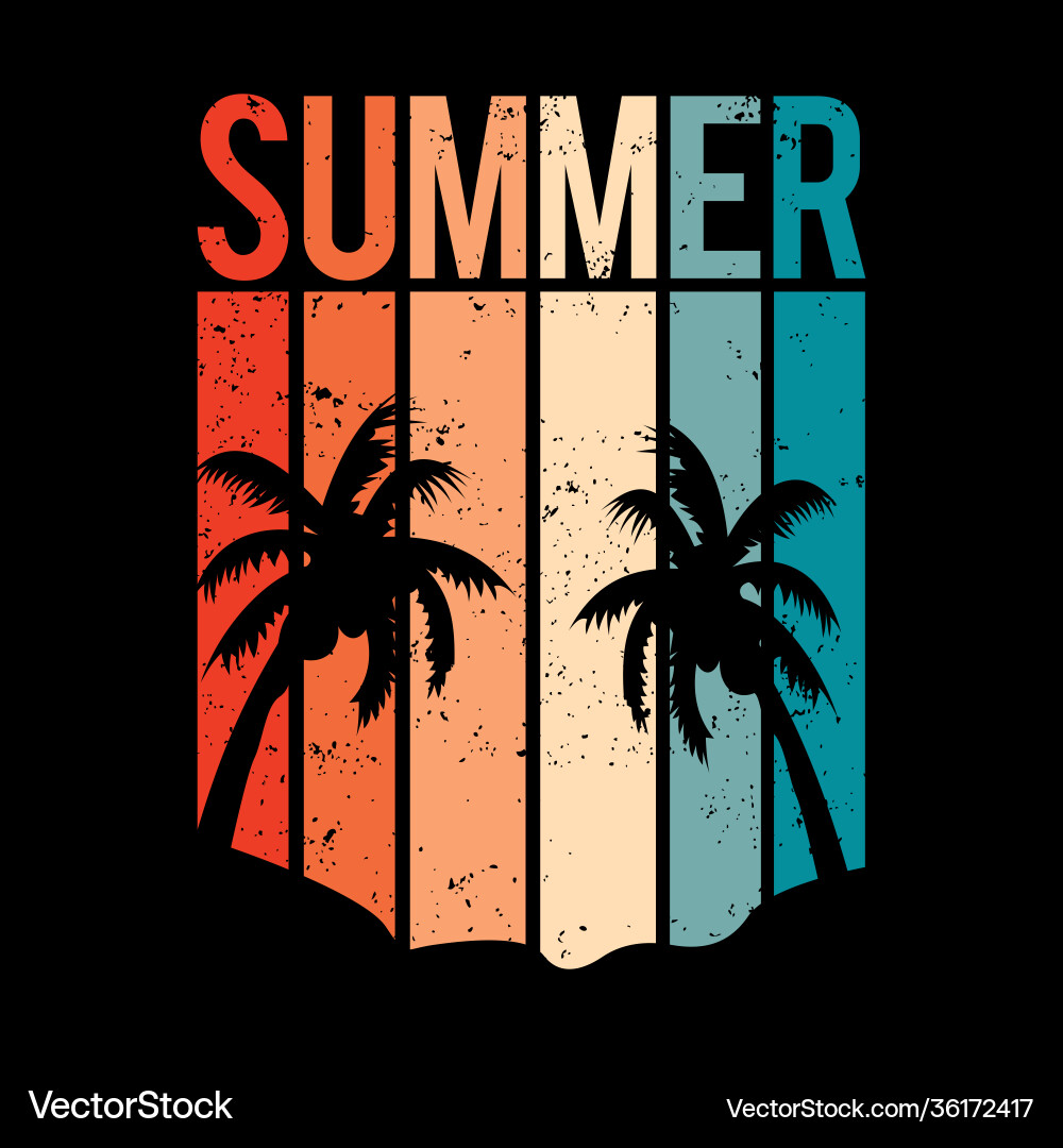 Summer Royalty Free Vector Image - VectorStock