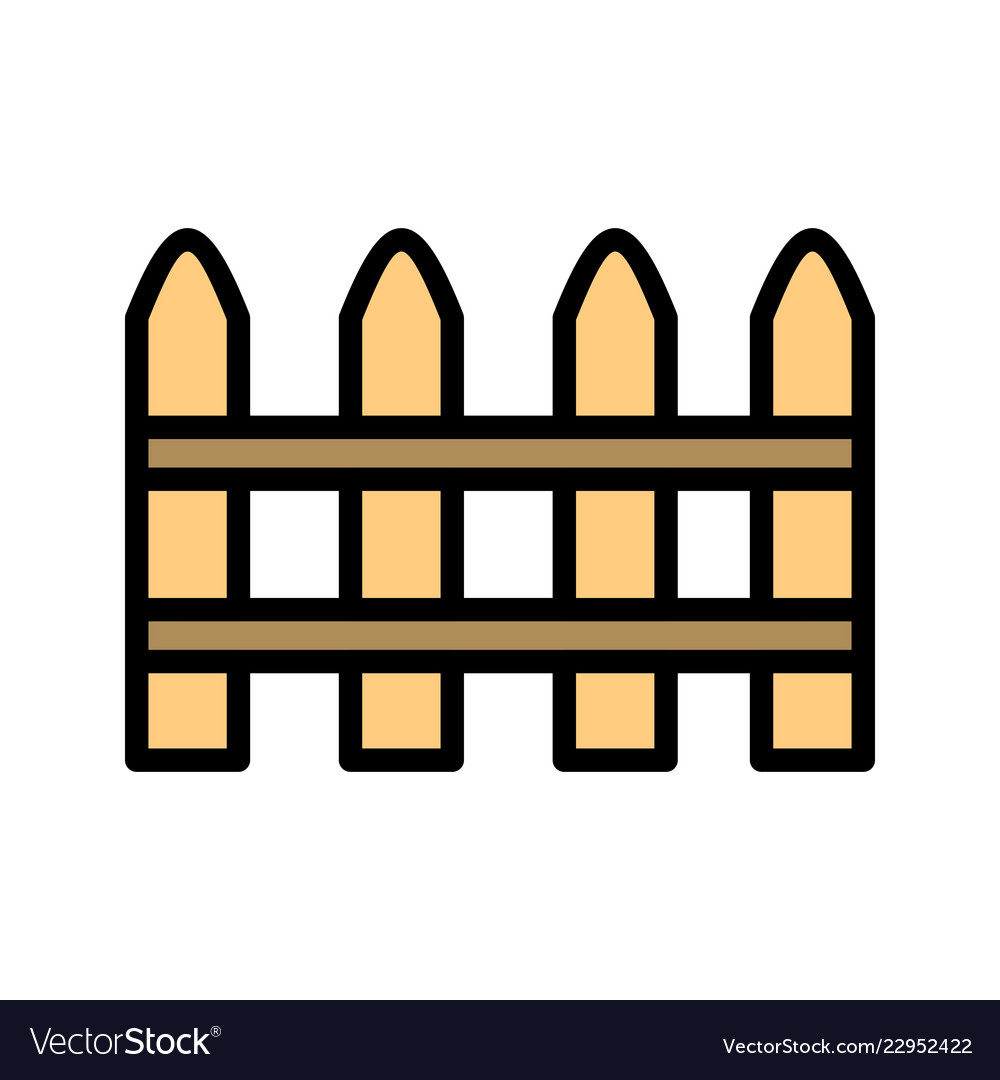 Fence icon Royalty Free Vector Image - VectorStock