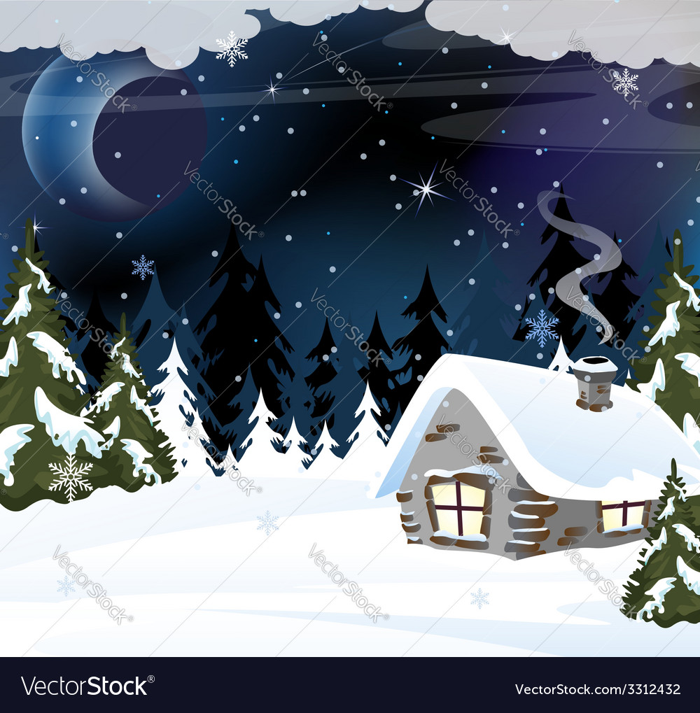 Forester Hut Royalty Free Vector Image - Vectorstock