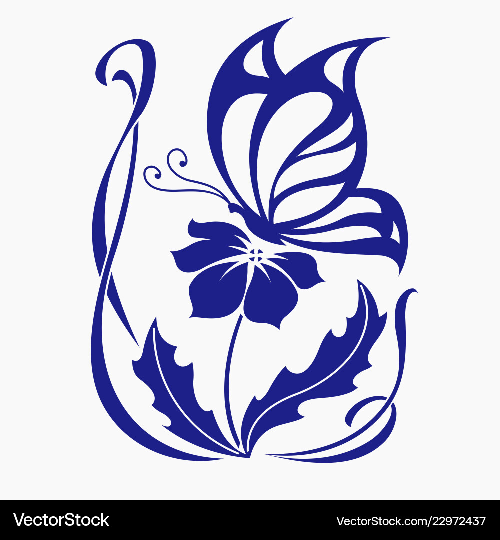 Butterfly Royalty Free Vector Image - VectorStock