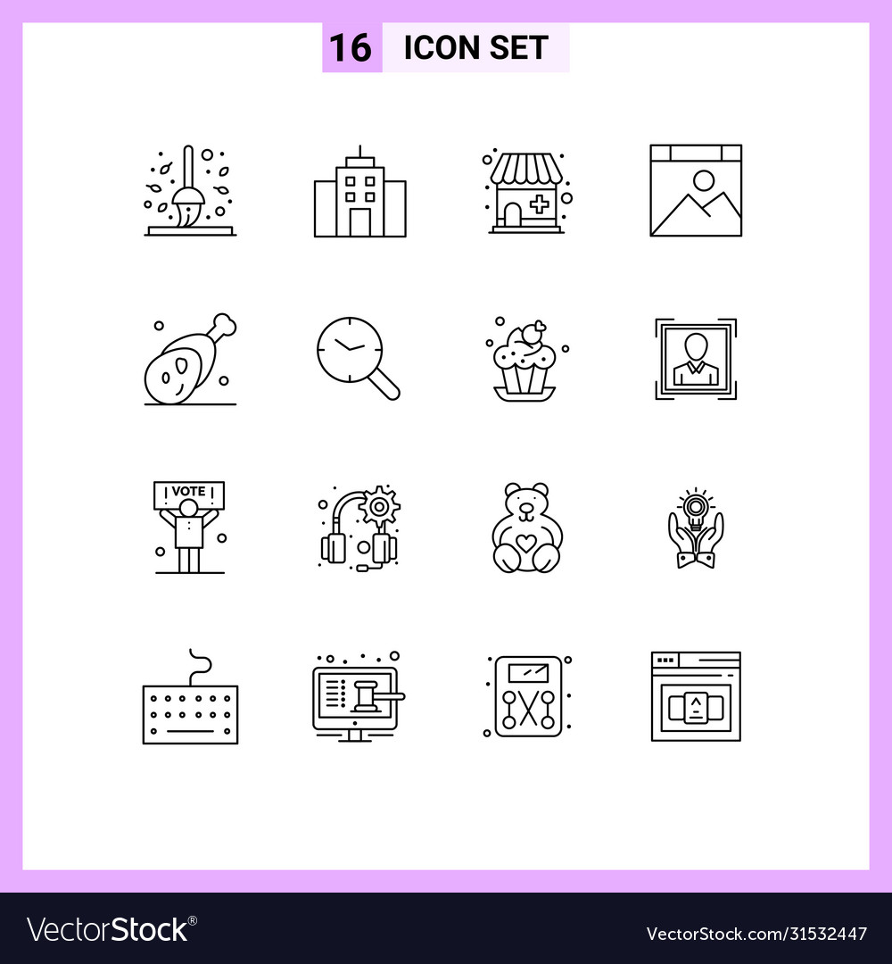 16 universal outline signs symbols gammon