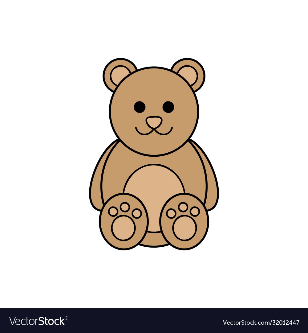 Teddy bear Royalty Free Vector Image - VectorStock