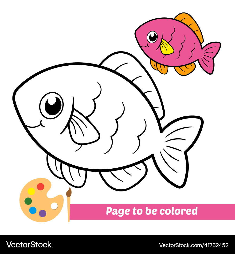 Colored Fish Printables