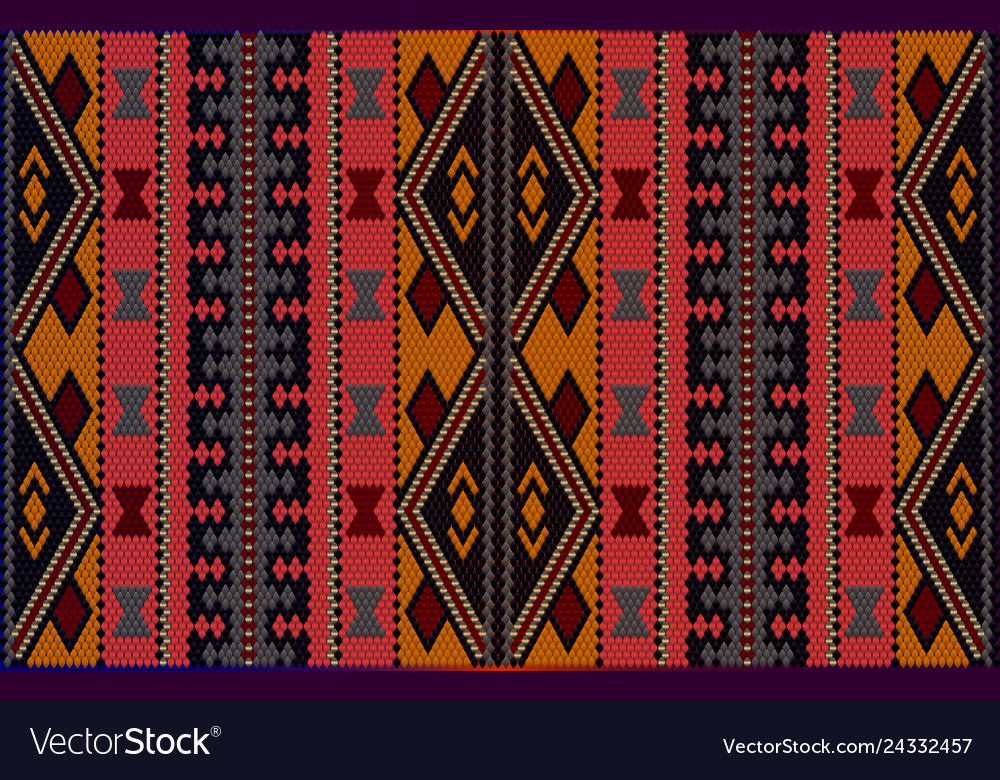 Al sadu weaving2 Royalty Free Vector Image - VectorStock