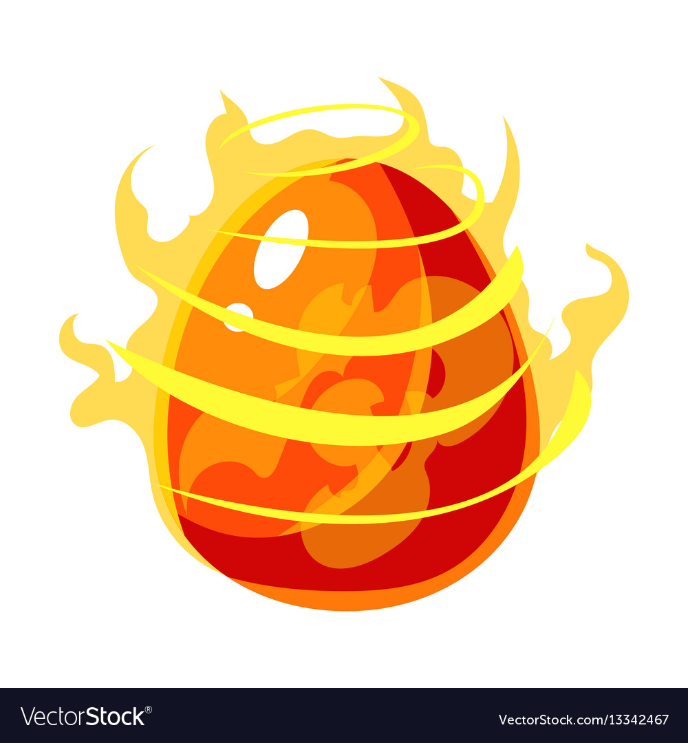 egg experiment with fire