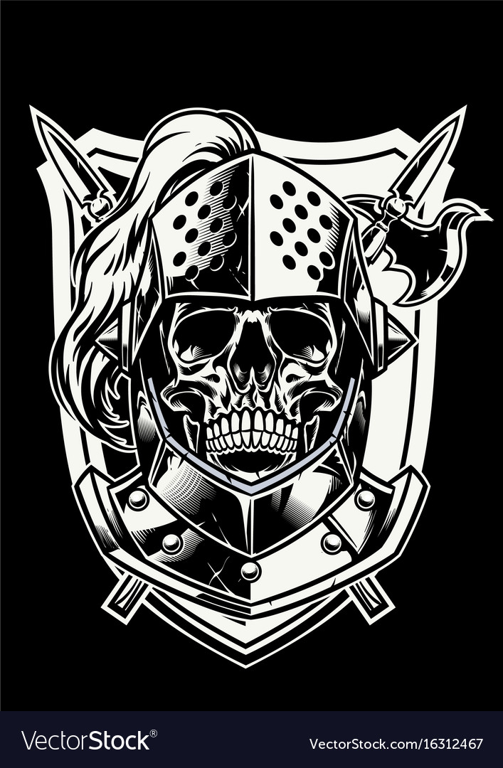 Warrior Skull, Vectors