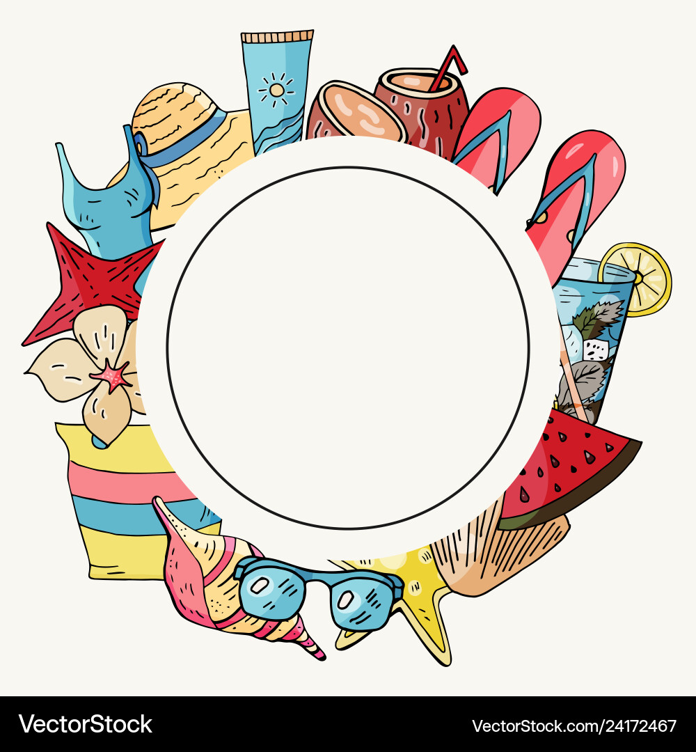 Summer Royalty Free Vector Image - VectorStock