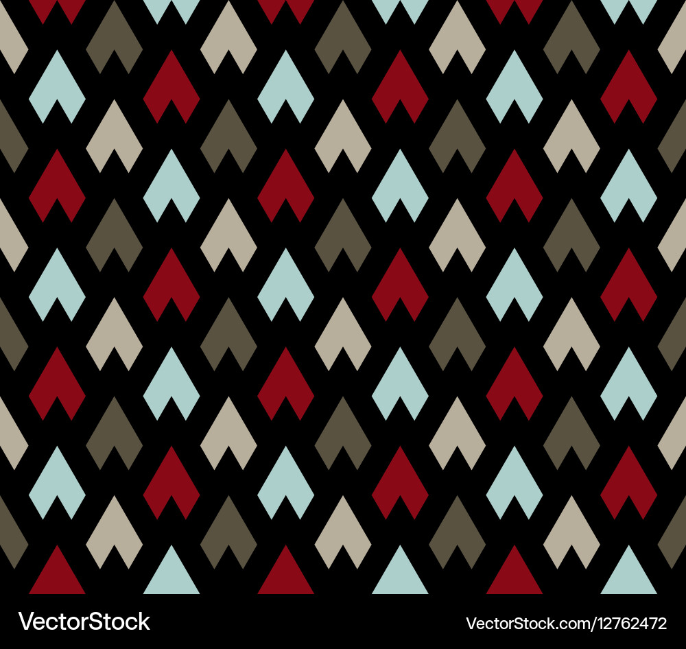 Seamless pattern abstract psychedelic art Vector Image