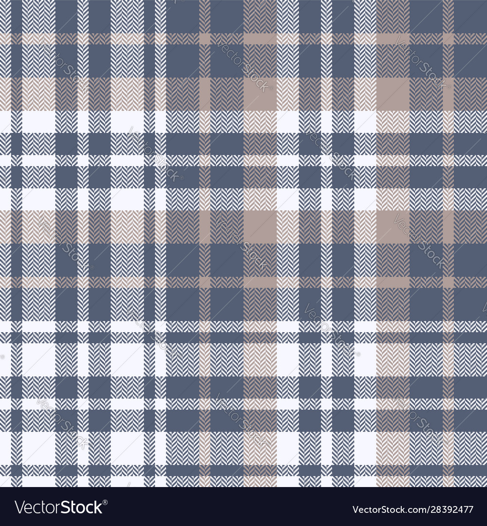 Grey tartan plaid seamless pattern Royalty Free Vector Image