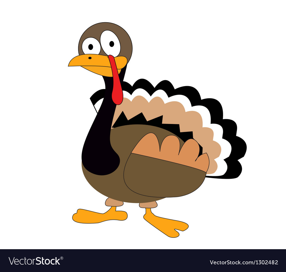 Cartoon turkey