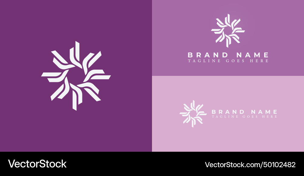 Initial letters cl lc monogram logo design Vector Image
