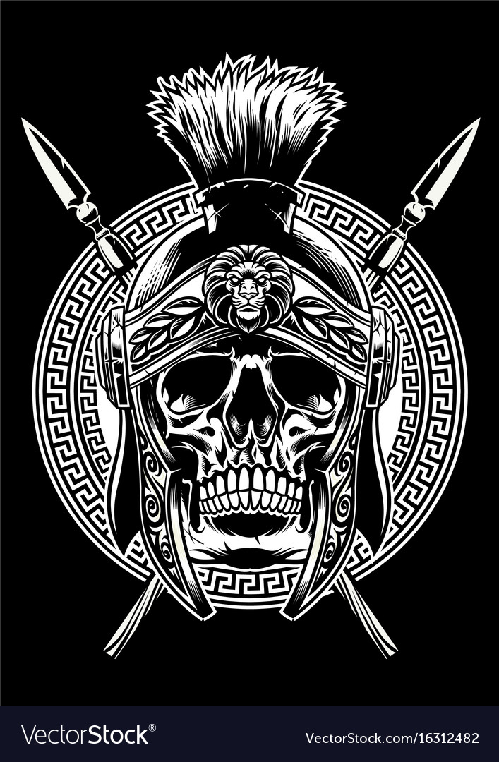 Warrior Skull, Vectors