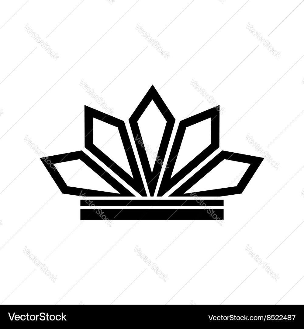 Crown icon simple Royalty Free Vector Image - VectorStock
