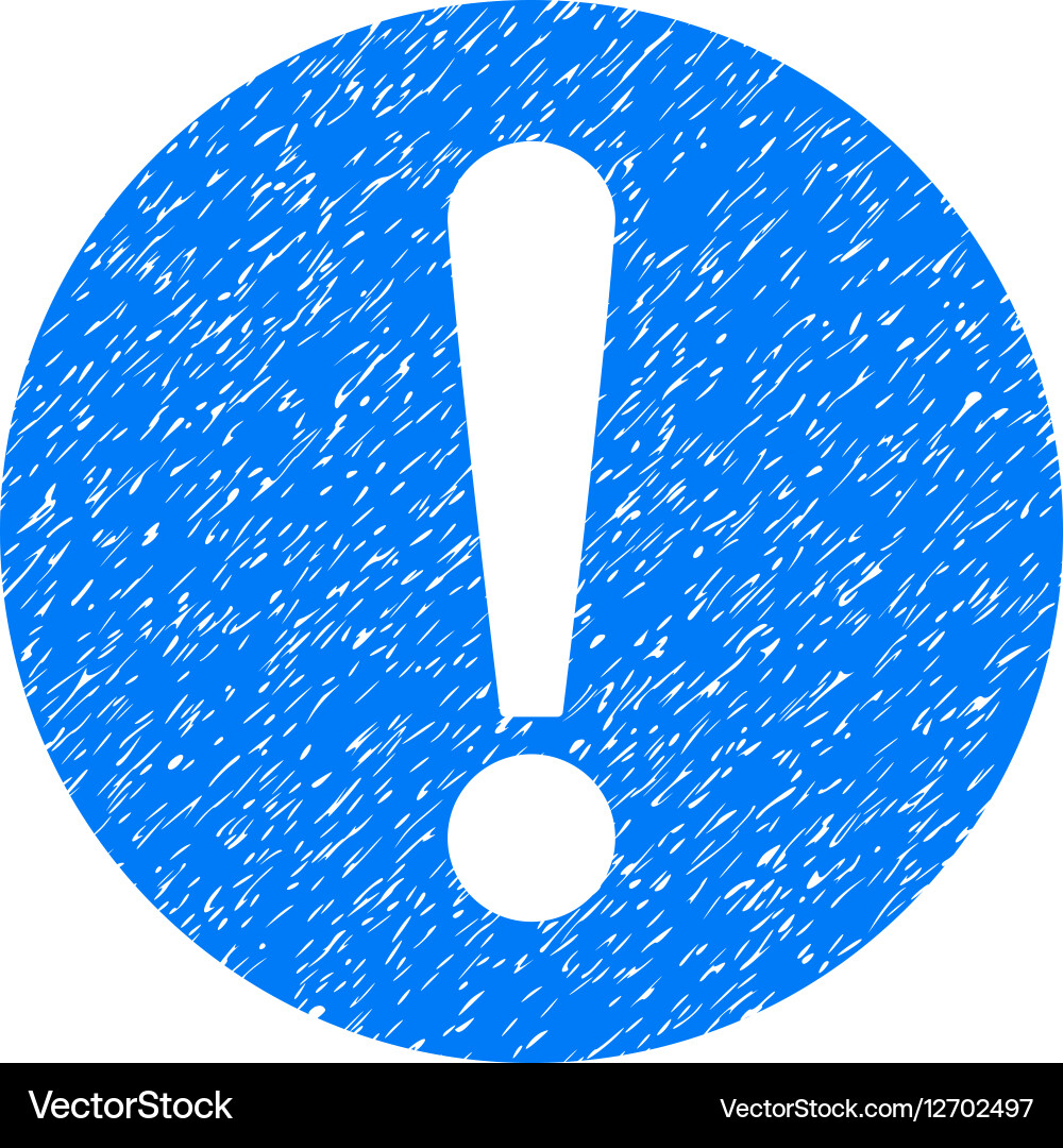 Problem grainy texture icon Royalty Free Vector Image