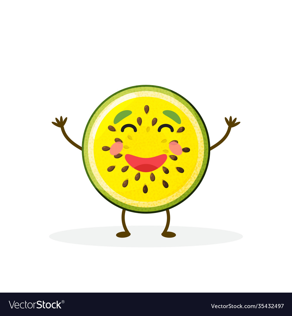 Watermelon cartoon character isolated background