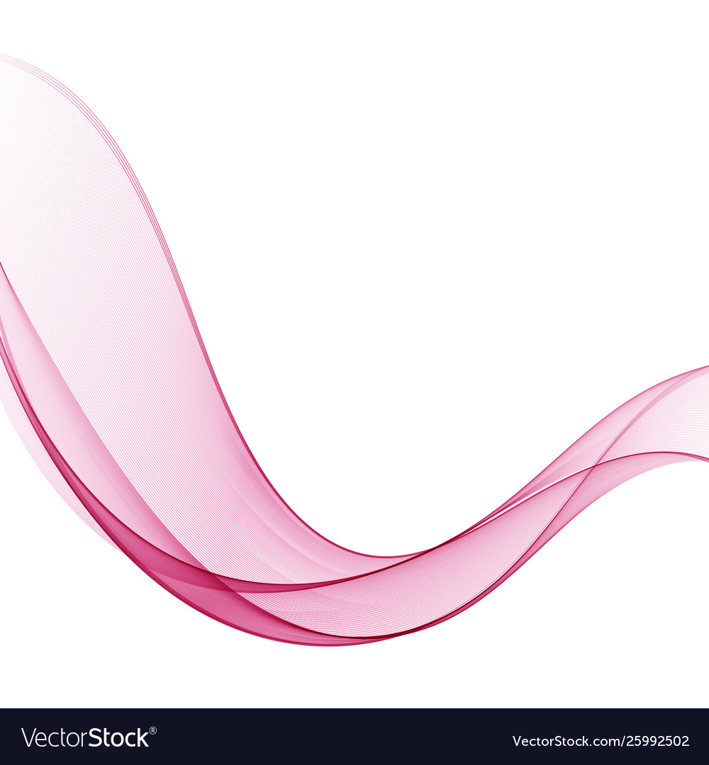 Abstract background with pink wave Royalty Free Vector Image