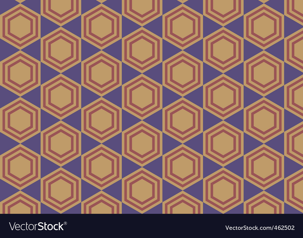 Hexagon abstract background Royalty Free Vector Image