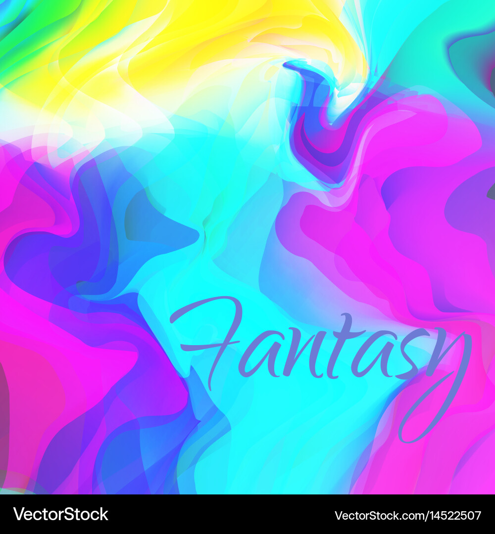 Fantasy abstract background Royalty Free Vector Image