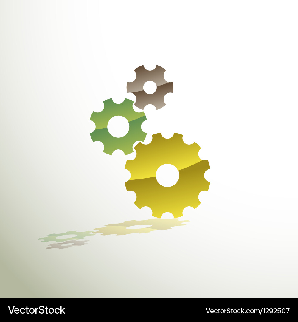 Gears Royalty Free Vector Image - VectorStock