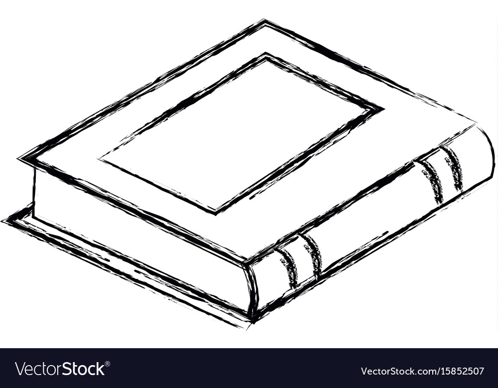 School book literature study supply Royalty Free Vector