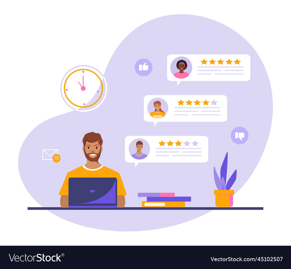 Selection a new employee recruiters workplace Vector Image