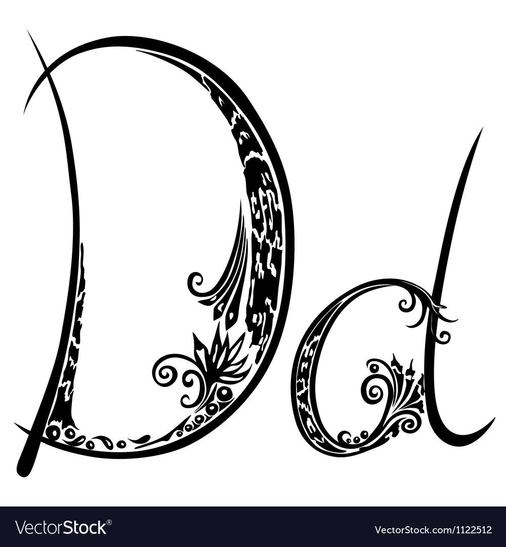 Letter d