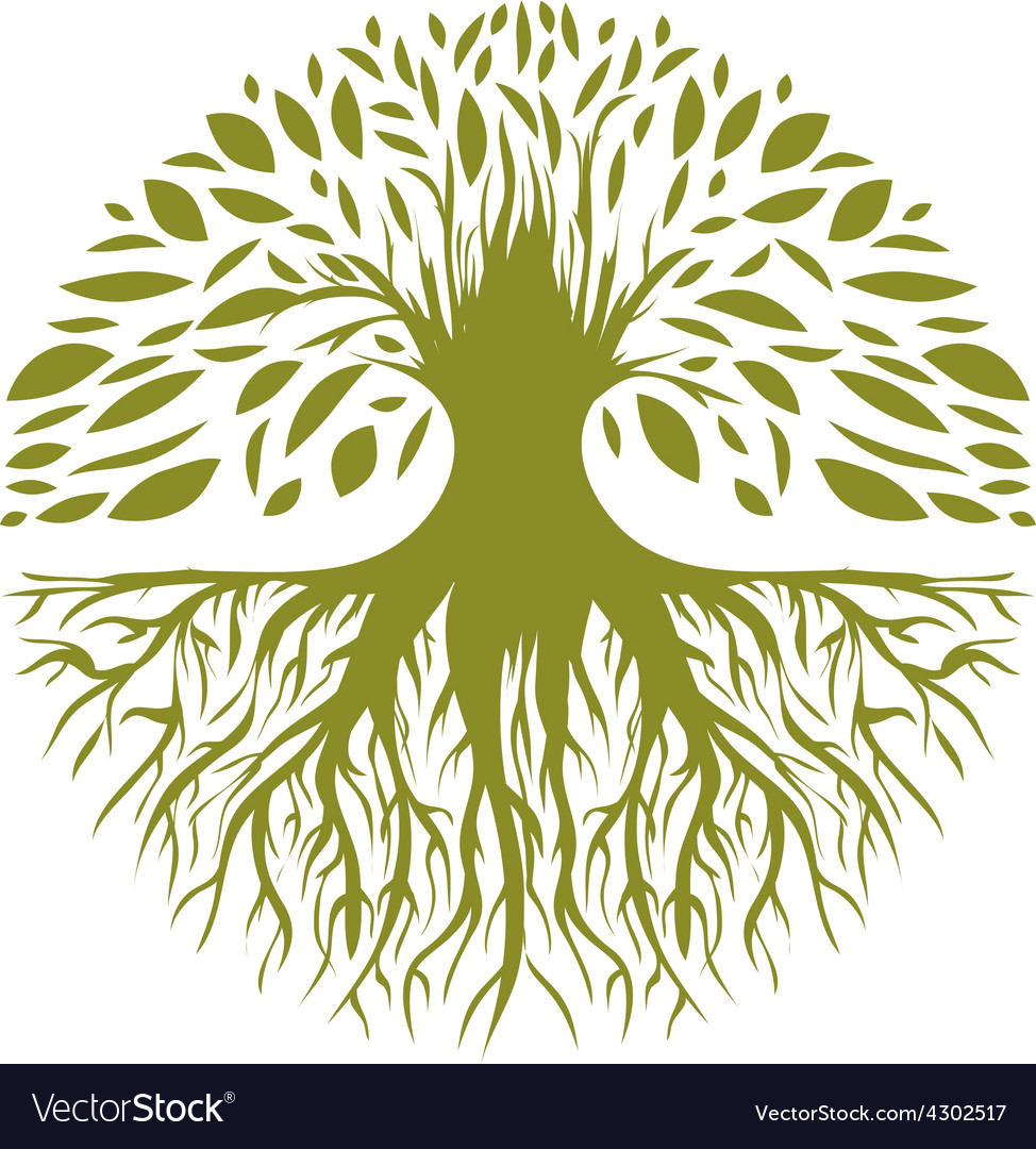 Download Tree logo design Royalty Free Vector Image - VectorStock