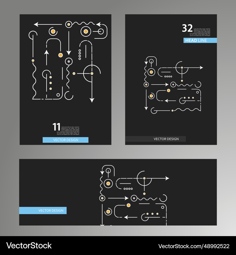 Circuit for communication technology Royalty Free Vector