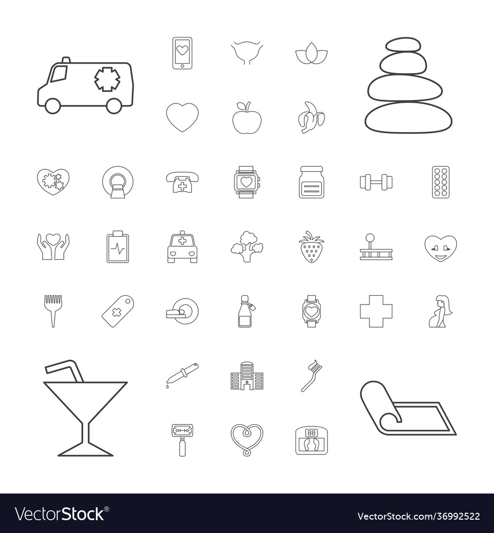 Health icons