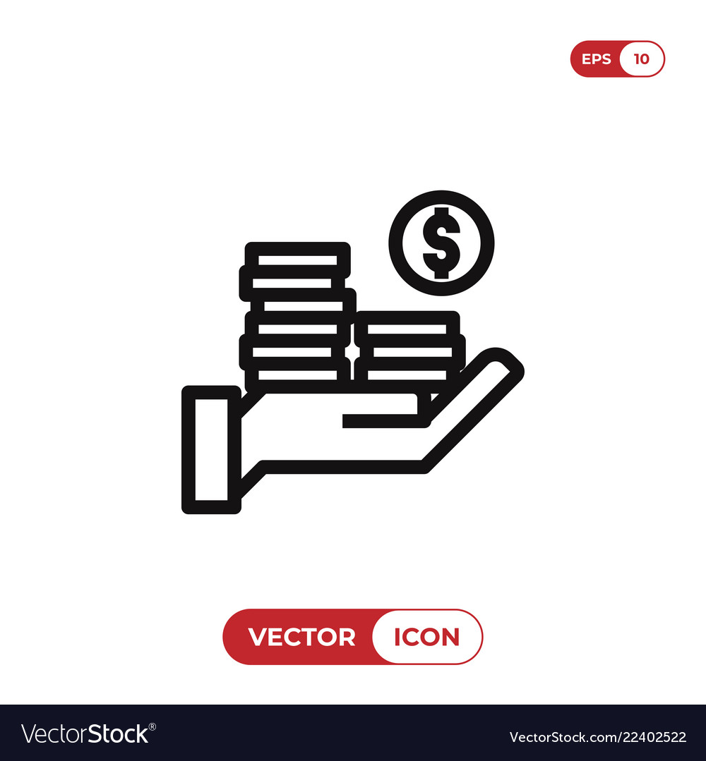 Income icon Royalty Free Vector Image - VectorStock