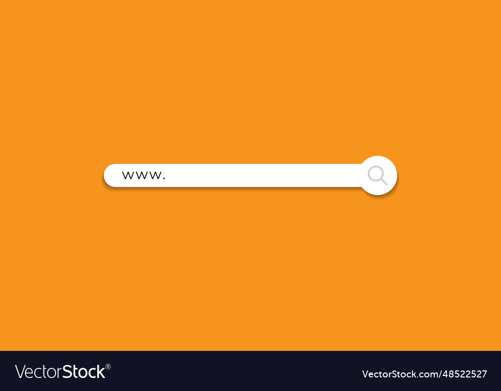 Search bar Royalty Free Vector Image - VectorStock