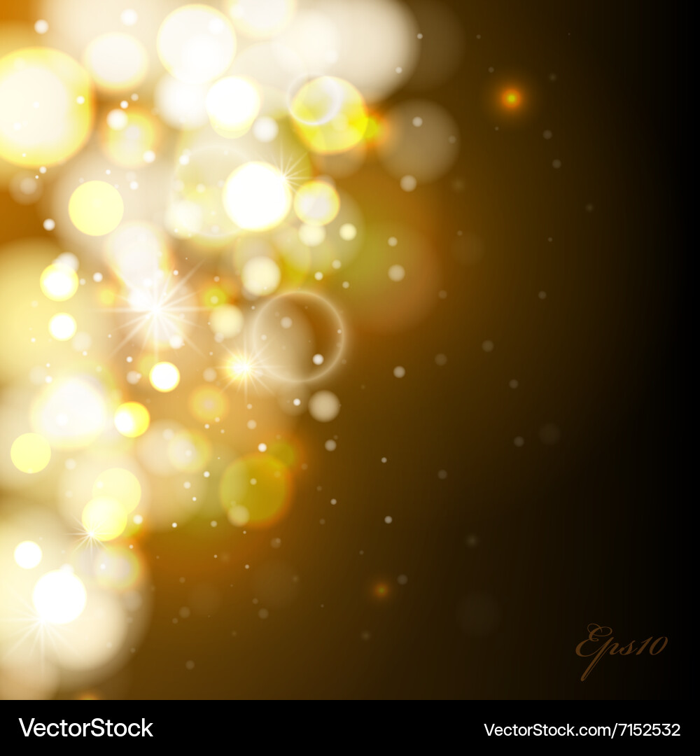 Abstract bokeh background Royalty Free Vector Image