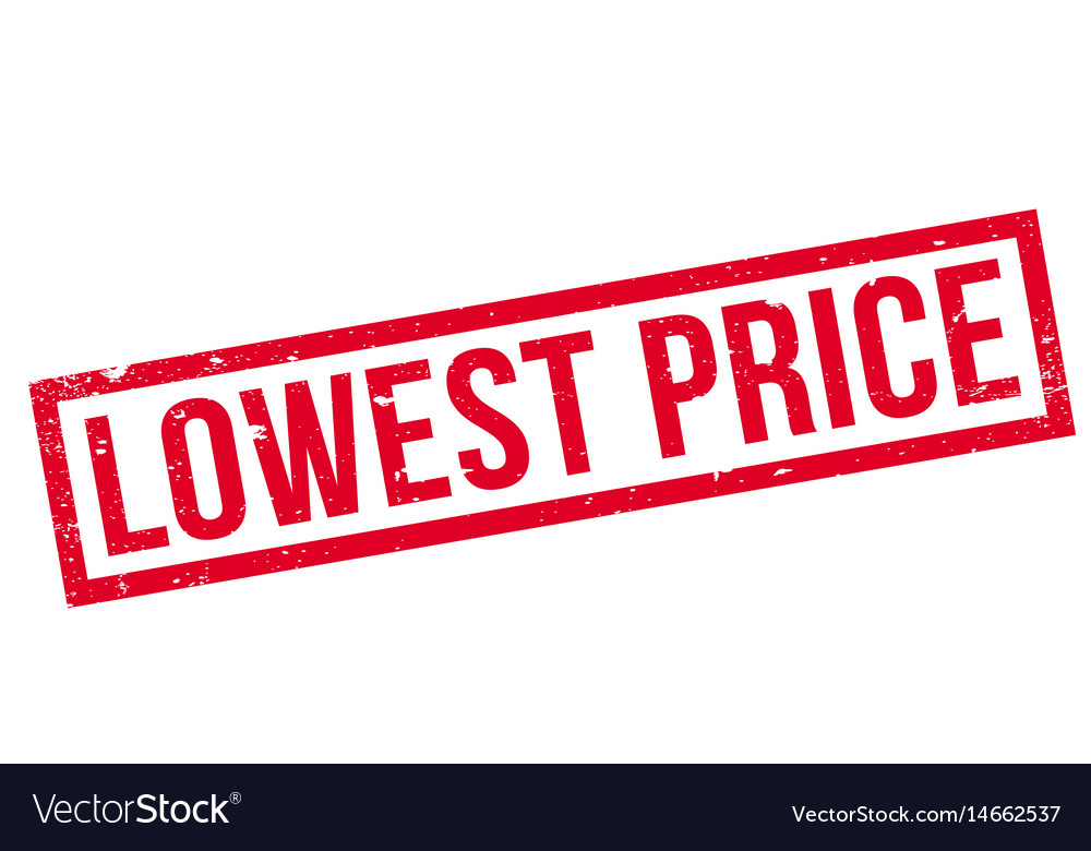 lowest-price-rubber-stamp-royalty-free-vector-image