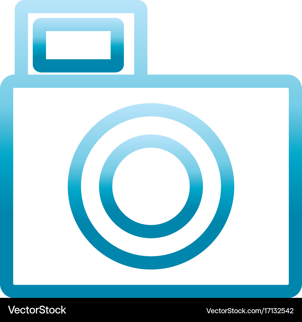 Photographic camera icon Royalty Free Vector Image