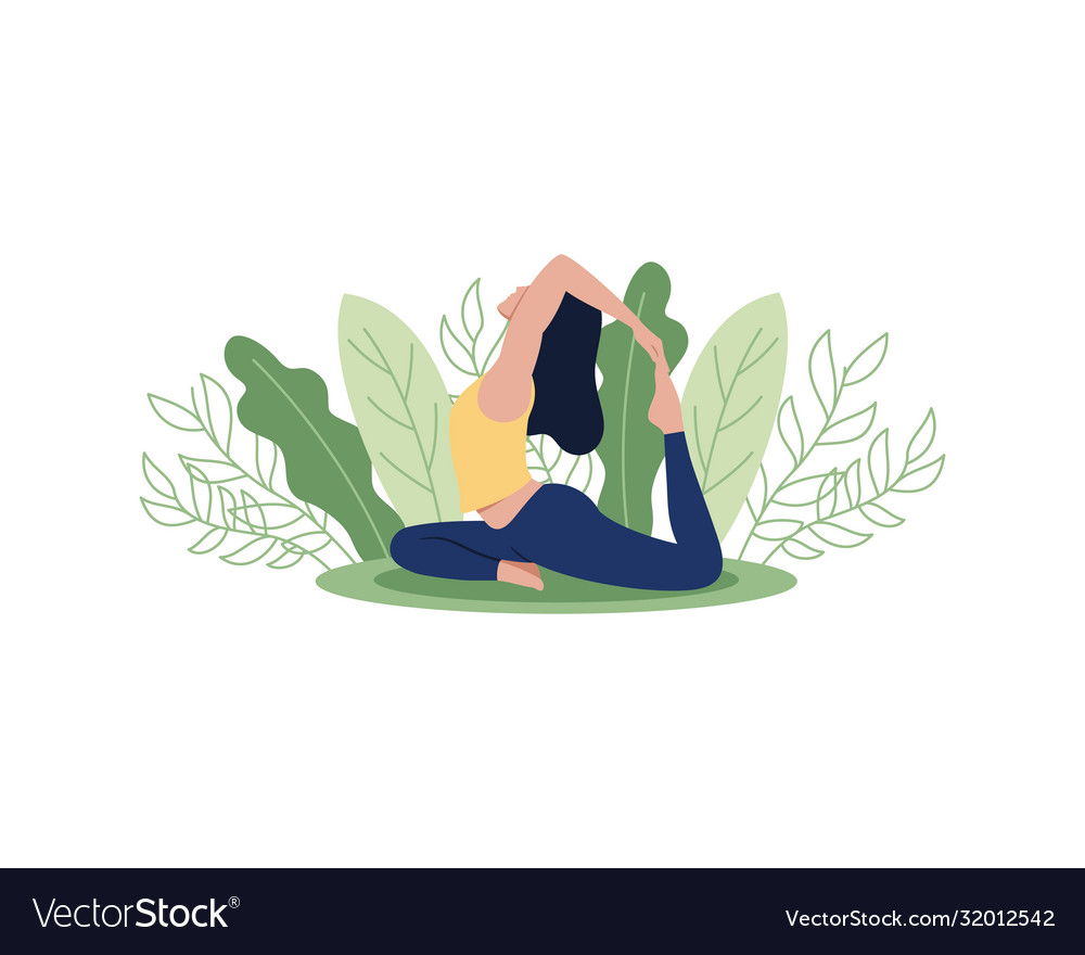 Yoga Royalty Free Vector Image - VectorStock