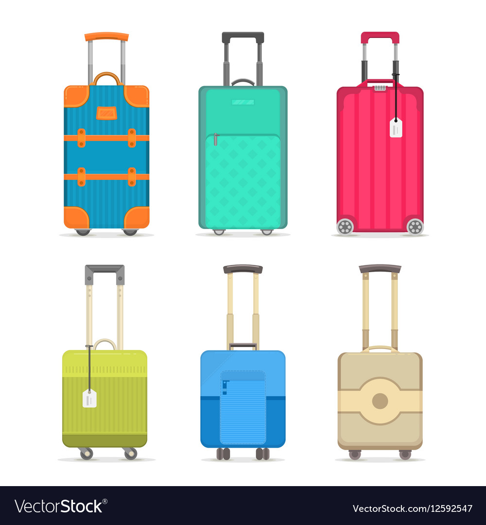 colorful suitcase